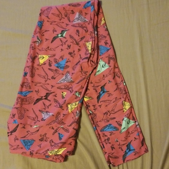 New LuLaRoe bird leggings OS - Picture 1 of 3